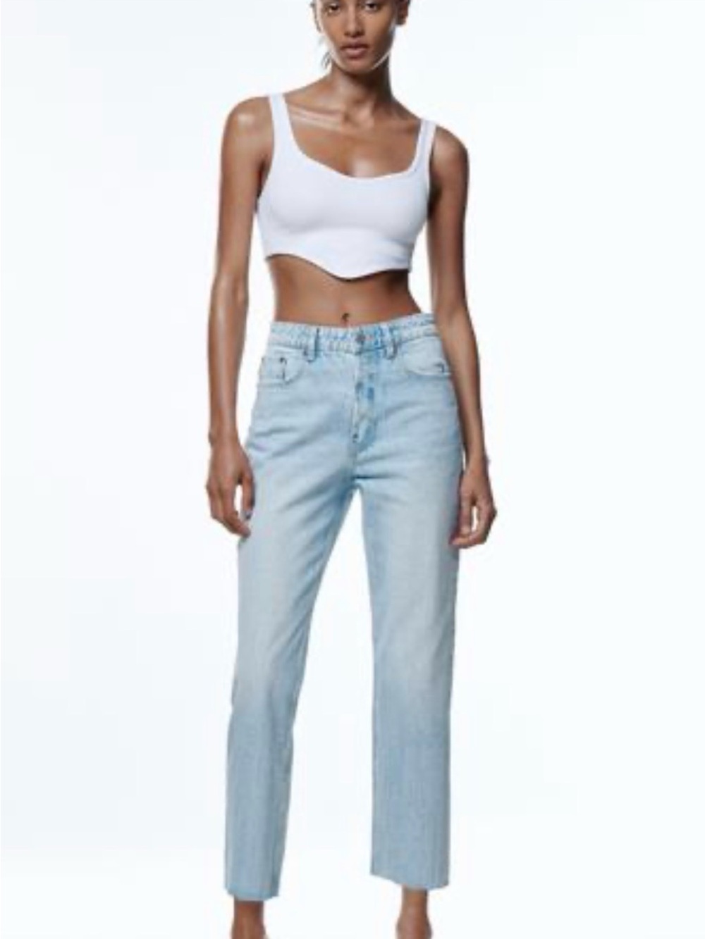 Zara Straight-Leg Jeans